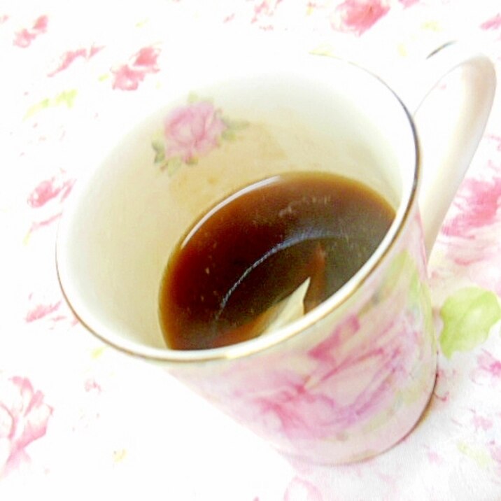 ❤甘酒飴と烏龍茶と生姜と蜂蜜＆柚子のティ❤